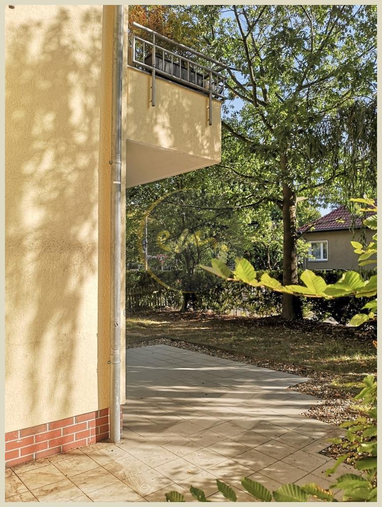 Terasse der EG Wohnung