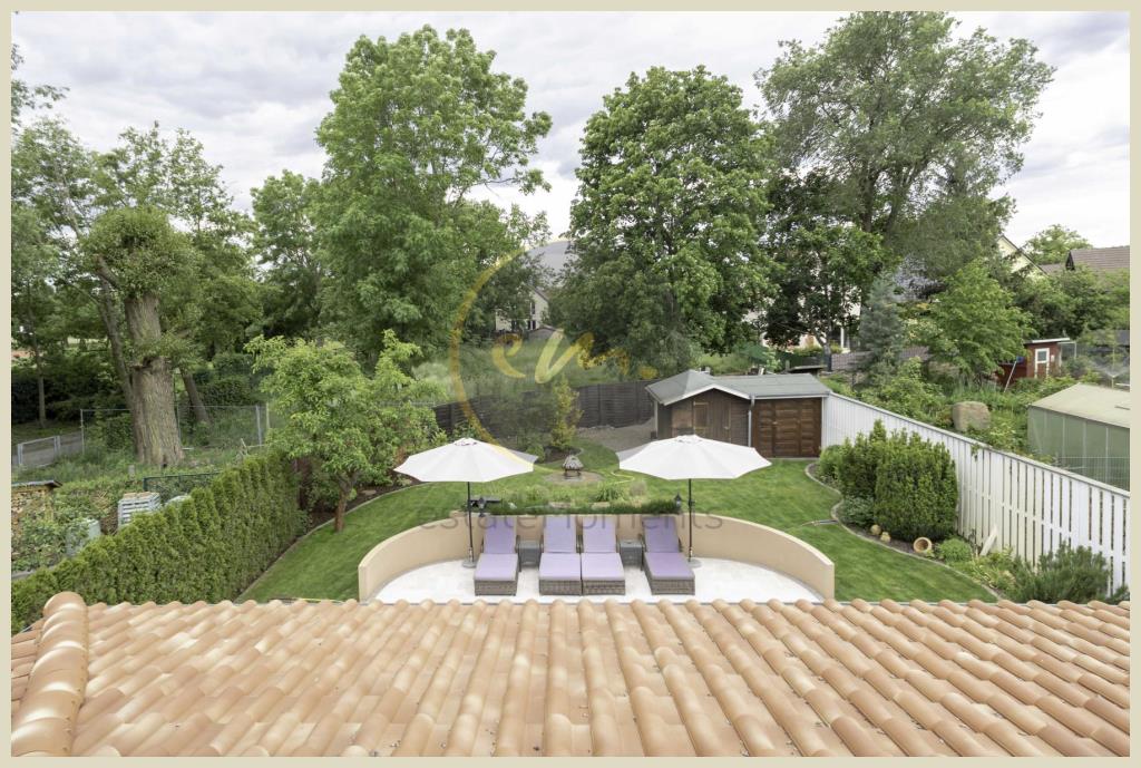 Ausblick in den Garten