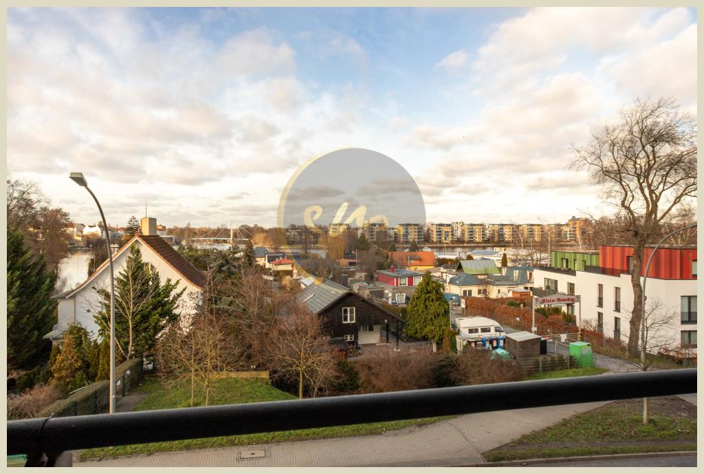 Blick vom Laubengang