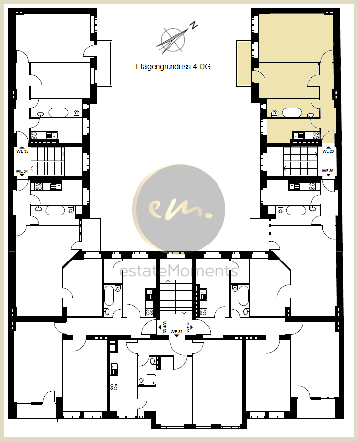 Etagengrundriss TE 29