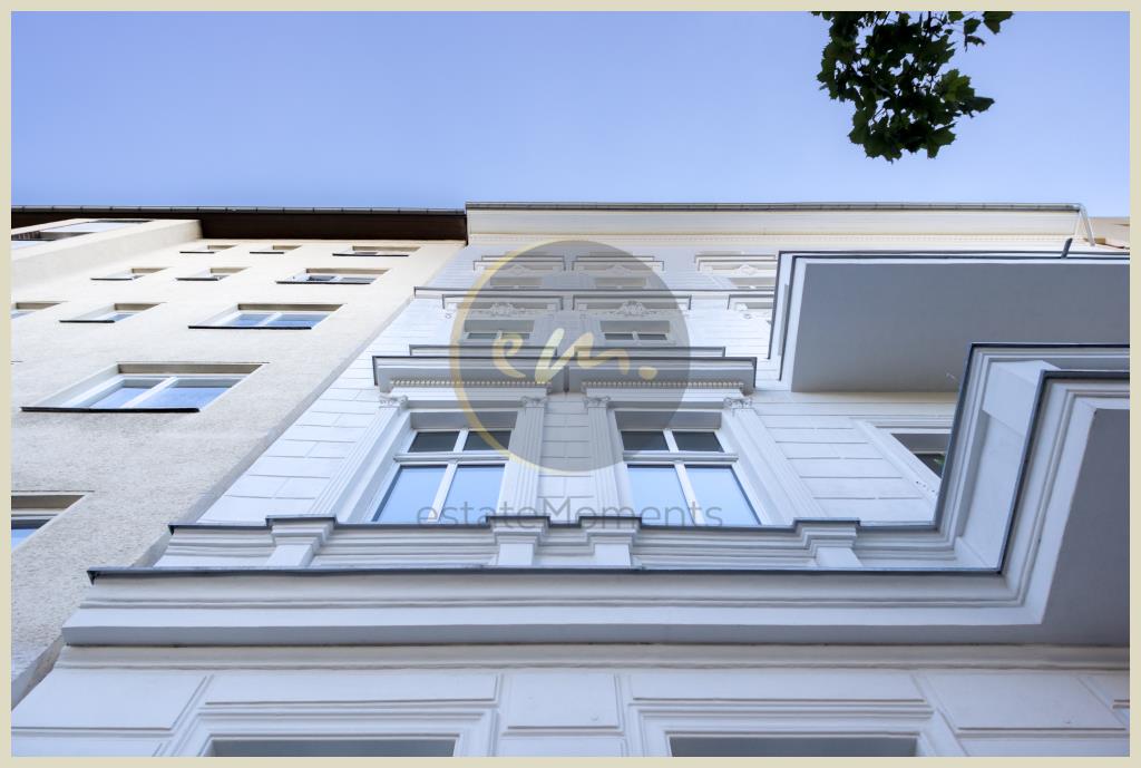 Berlin - Schöne Altbauwohnung in Berlin-Moabit: Balkon mit Nordostausrichtung, attraktive Grundrissgestaltung